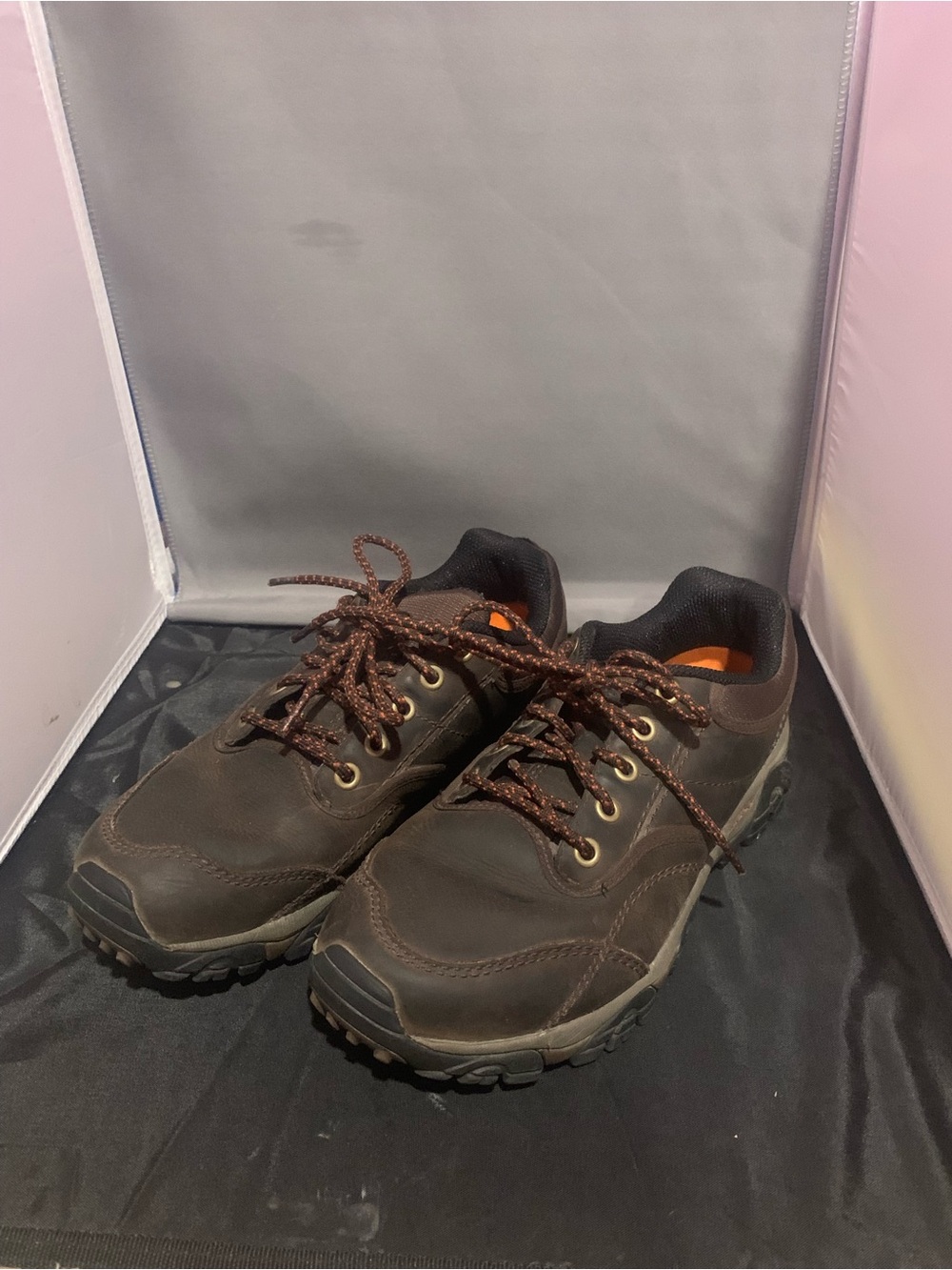 Men’s Merrell Moab Rover ( Espresso ) Waterproof Genuine Leather Hiking Shoes